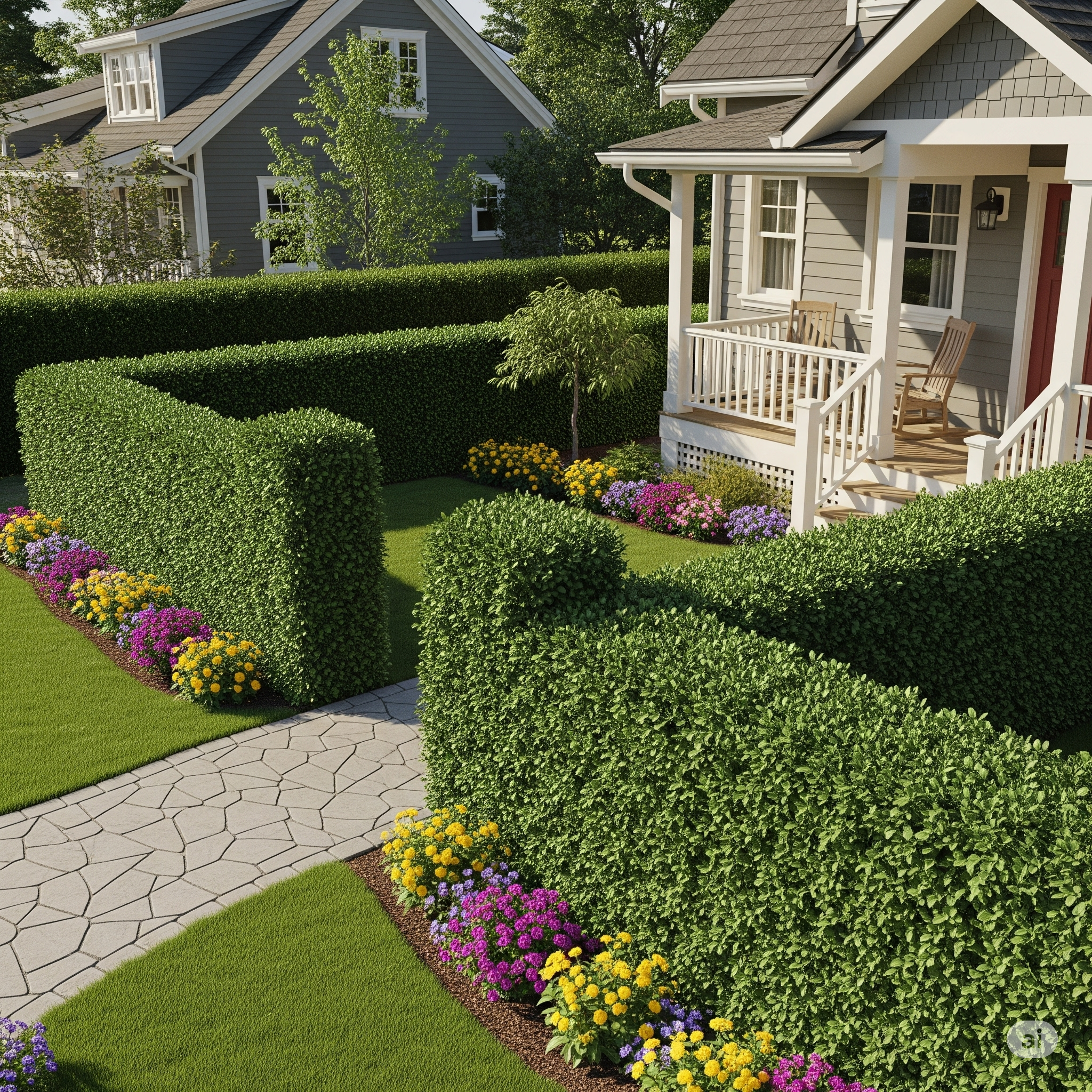 Artificial Hedges (Boxwood Panels)